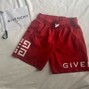 Boys Givenchy swim trunks size 10